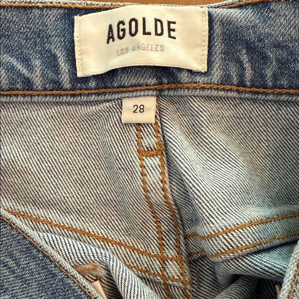 Agolde Riley crop - Picture 6 of 7